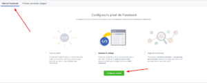 configuracion pixel facebook